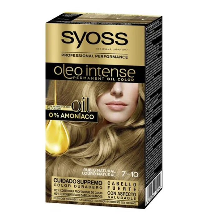 SYOSS SYOSS Oleo Intense Permanente Haarfarbe 7-10 Naturblond