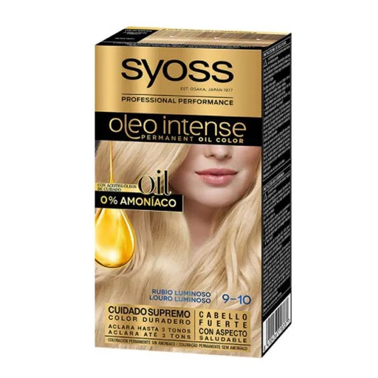 SYOSS SYOSS Oleo Intense Permanente Haarfarbe 9-10 Luminous Blonde Blondierung
