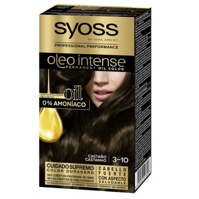 SYOSS SYOSS Oleo Intense Permanente Haarfarbe 3-10 Braun