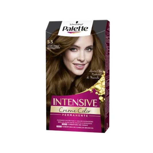 SCHWARZKOPF SCHWARZKOPF Palette Intensive Creme Color Haarfarbe 5.5 Luminous Brown