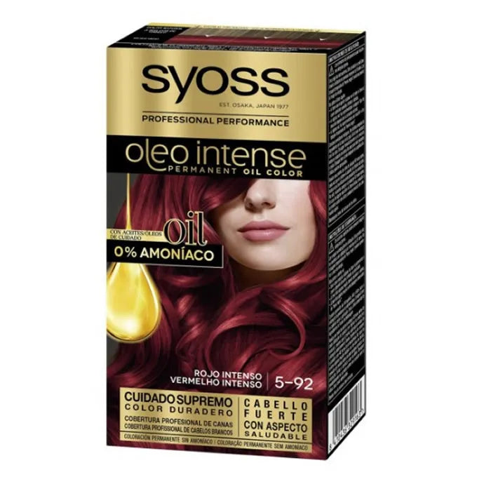 SYOSS SYOSS Oleo Intense Permanente Haarfarbe 5-92 Intense Rot