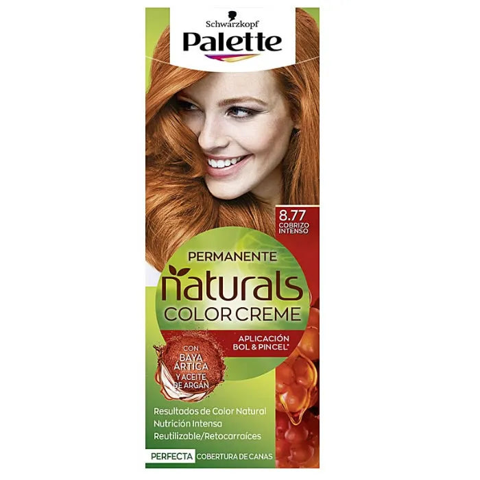 SCHWARZKOPF SCHWARZKOPF Palette Naturals Color Creme 8.77 Intense Copper Haarfarbe