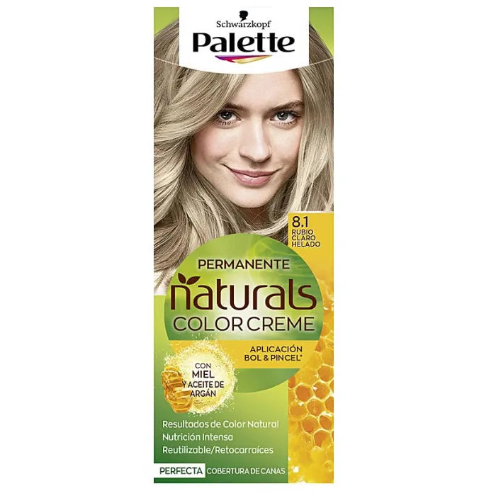 SCHWARZKOPF SCHWARZKOPF Palette Naturals Color Creme 8.1 Frosted Light Blonde Haarfarbe