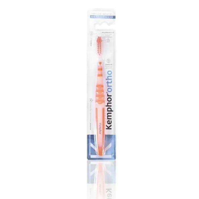 KEMPHOR KEMPHOR Ortho Kieferorthopädische Zahnbürste für Zahnspangenträger Kosmetik