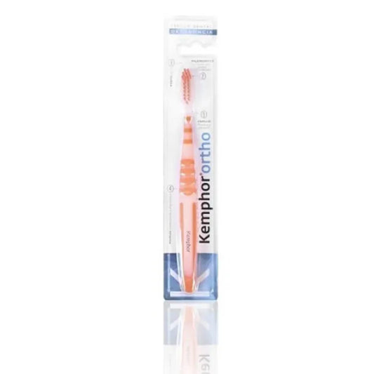 KEMPHOR KEMPHOR Ortho Kieferorthopädische Zahnbürste für Zahnspangenträger Kosmetik
