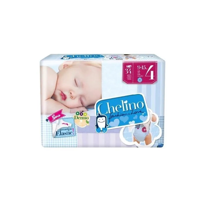 CHELINO CHELINO Fashion&Love Windeln T-4 Größe 4 34 Stück Kosmetik