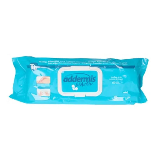 INDASEC INDASEC Addermis Biactiv Feuchttücher für Erwachsene 60 Stück Kosmetik