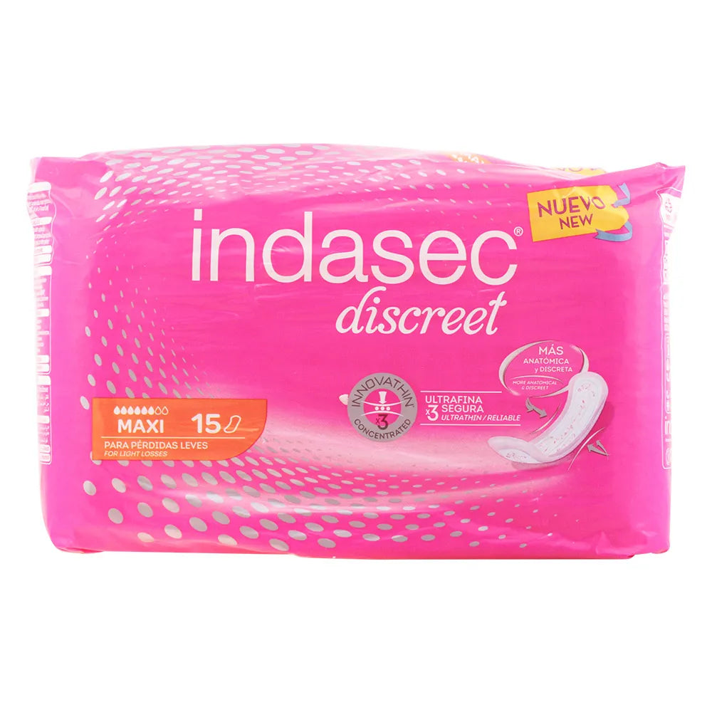 INDASEC Compresses Incontinence Maxi 15 Einheiten Kosmetik