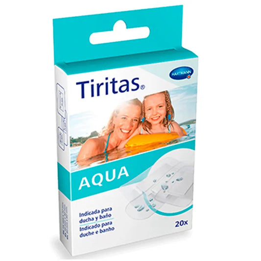 HARTMANN Pflaster Aqua Surtido 20 Stück wasserfestes Pflaster Sortiment Kosmetik