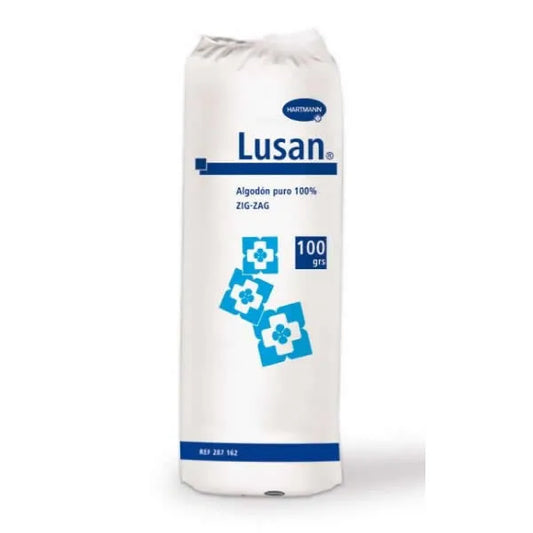 HARTMANN Lusan Pure Coton 100 g Baumwollpads Kosmetikpflege