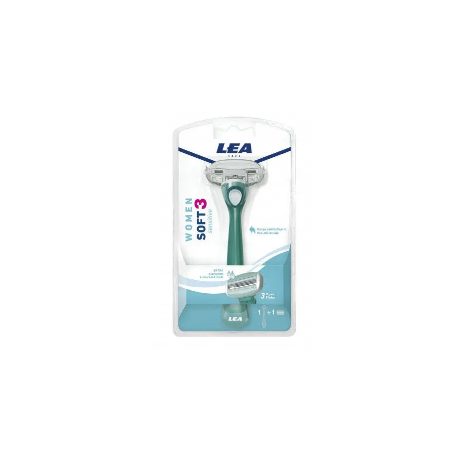 LEA LEA Maquinilla Woman Soft 3 Sensitive Rasierklinge 1 Stück Kosmetik