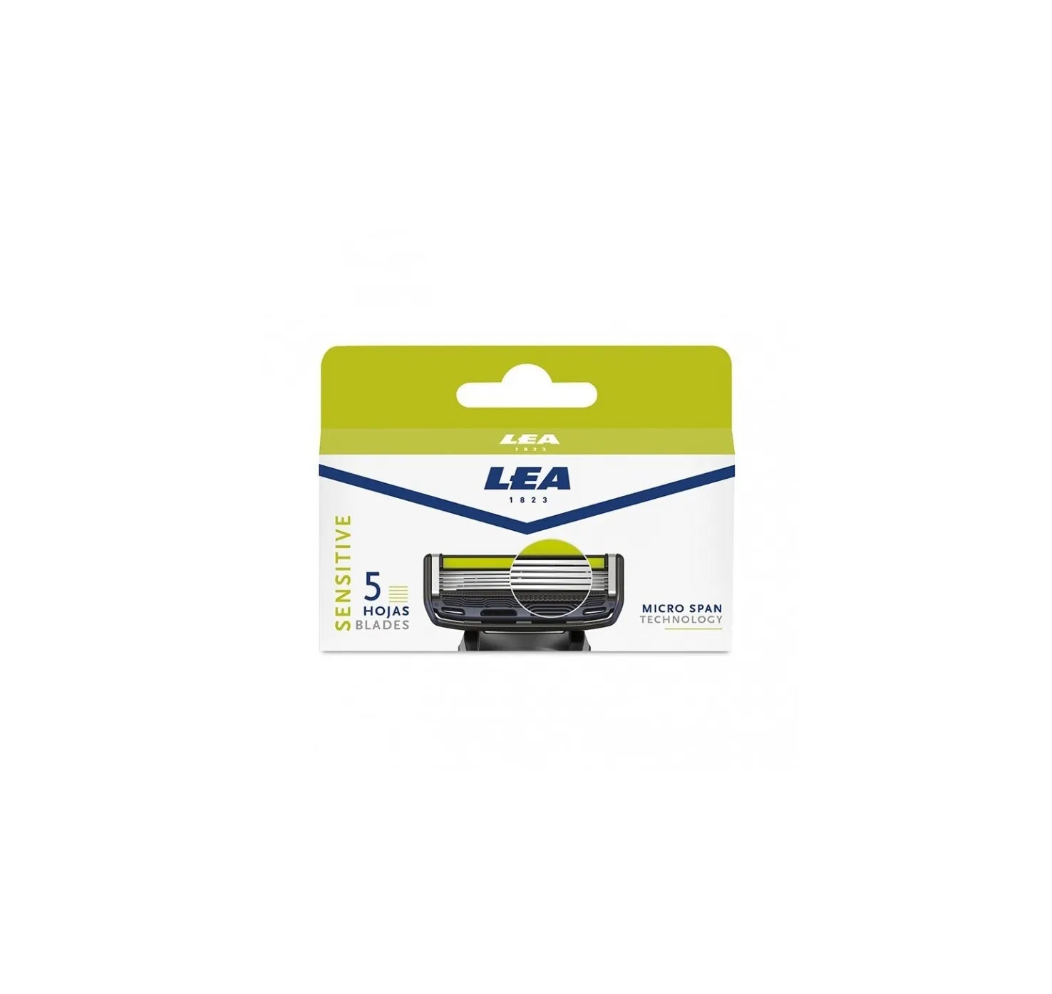 LEA LEA Sensitive-4 Rasierklingen Nachfüllpack 5 Stück für Rasiermesser Kosmetik