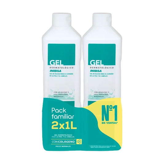 Inibsa Dermatologischen Gel 2X1000 ml
