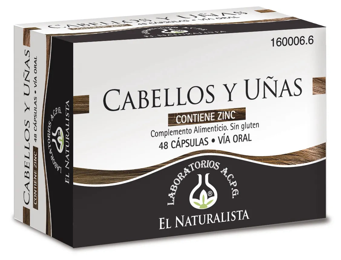 EL NATURAL EL NATURAL Cabello y Uñas 48 Kapseln Nahrungsergänzung Kosmetik