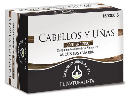 EL NATURAL Cabello Y Uñas El Naturalista 48 Caps Kosmetik