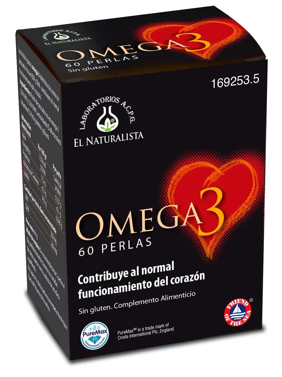 EL NATURAL EL NATURAL Omega-3 Kapseln 60 Perlas Nahrungsergänzungsmittel Kosmetik