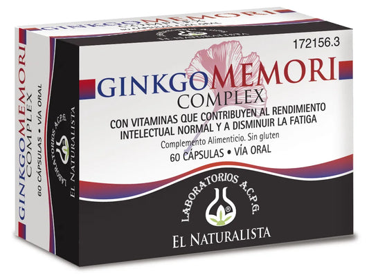 EL NATURAL Ginkgomemori Complex 60 Caps Kosmetik