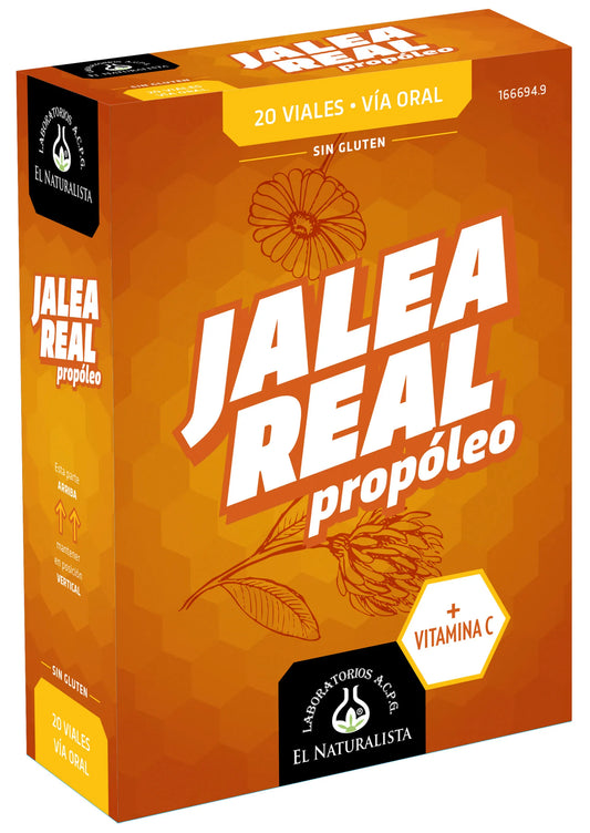 EL NATURAL Jalea Real Adultos Con Propoleo 20 Viales Abre Fac Kosmetik