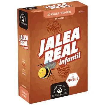 EL NATURAL Jalea Real Infantil Con Propoleo 20 Viales Abre Fa Kosmetik
