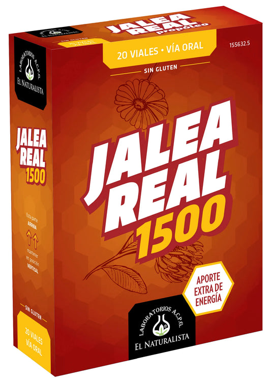EL NATURAL Jalea Real 1500 20 Viales Abre Facil Kosmetik