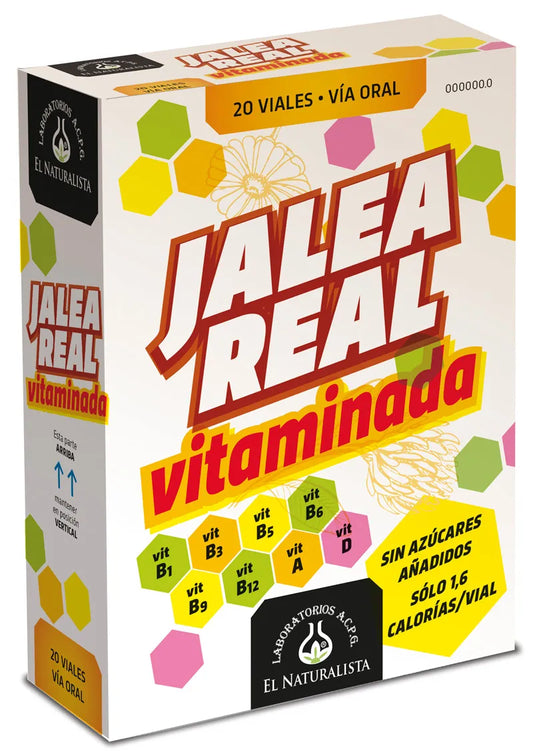 EL NATURAL Jalea Real Vitaminada 20 Viales Abre Facil Kosmetik