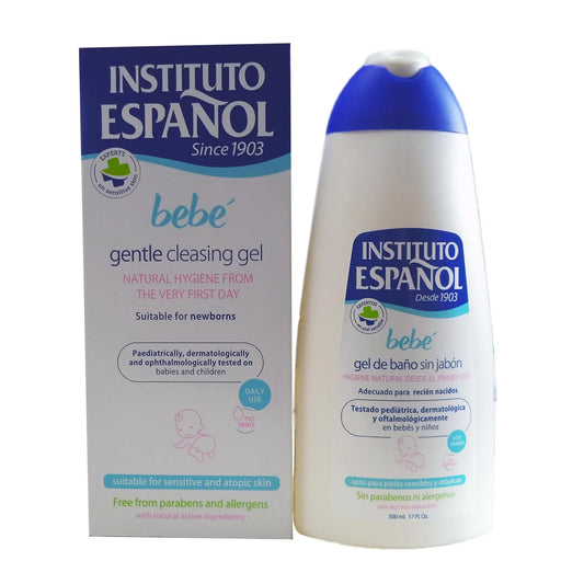 INSTITUTO ESPAÑOL INSTITUTO ESPAÑOL Baby Badgel ohne Seife 500 ml für sensible Neugeborenenhaut ohne