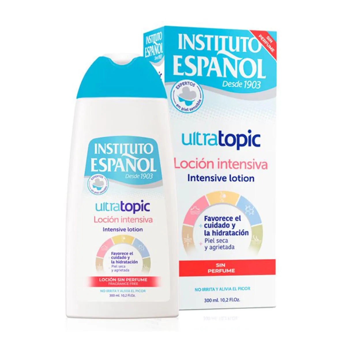 INSTITUTO ESPAÑOL INSTITUTO ESPAÑOL Ultratopic Intensiv Lotion ohne Parfum 300 ml Parfüm