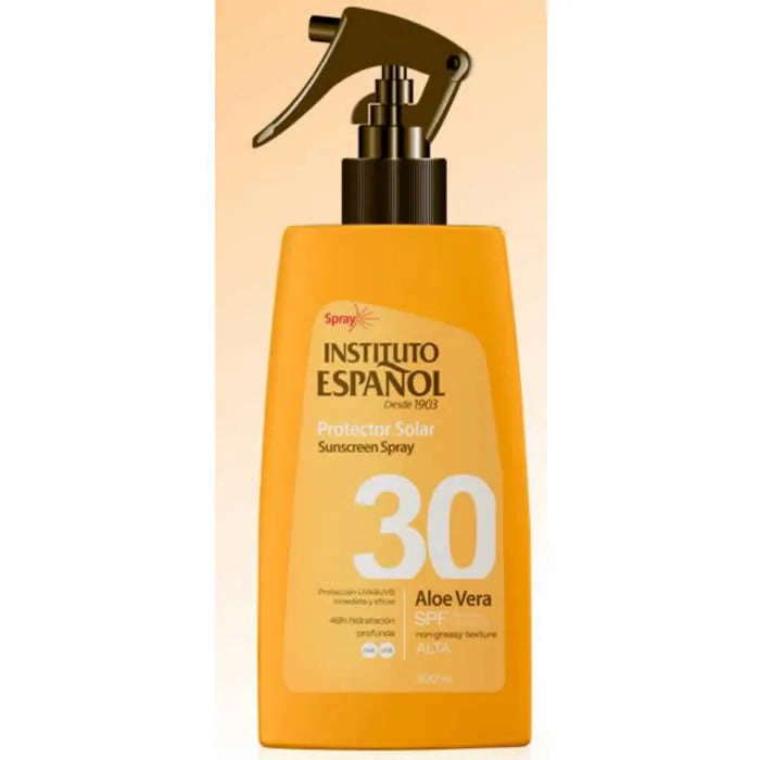 INSTITUTO ESPAÑOL INSTITUTO ESPAÑOL Sunscreen Spray Aloe Vera SPF 30 300 ml Sonnenschutz Spray Sonnencreme