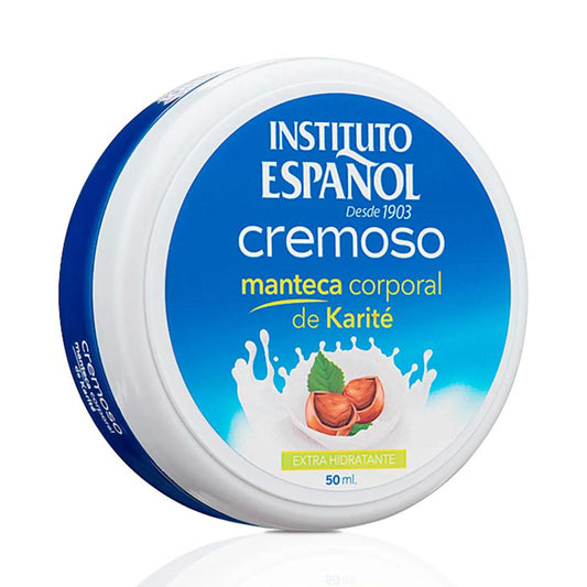INSTITUTO ESPAÑOL Cremiger Sheabutter Balsam im 50 ml Tiegel Kosmetik