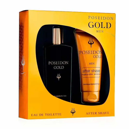 INSTITUTO ESPAÑOL Poseidon Gold Men Eau de Toilette Spray 100 ml 2er Set Parfüm