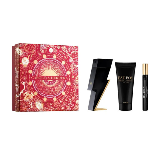 CAROLINA HERRERA CAROLINA HERRERA Bad Boy Eau de Toilette Spray 100 ml Set 3 Stück 2023 Parfüm
