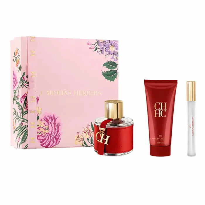 CAROLINA HERRERA CAROLINA HERRERA CH Eau de Toilette Spray 100 ml Set 3 Artikel Parfüm