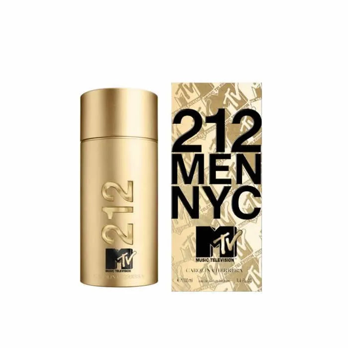 CAROLINA HERRERA 212 Men Mtv Eau De Toilette Spray 100 ml Limited Edition Parfüm
