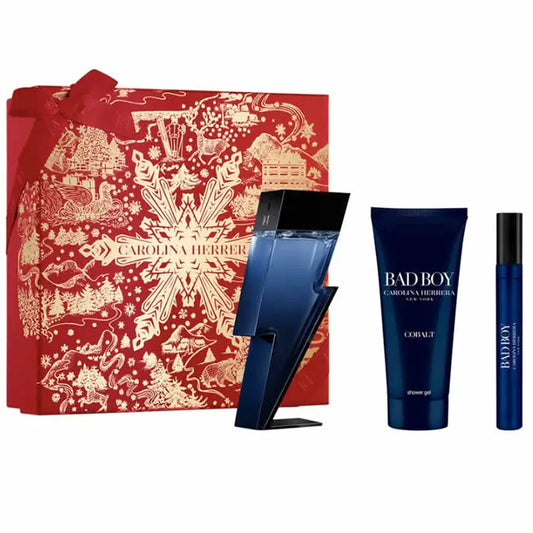 CAROLINA HERRERA Bad Boy Cobalt Eau De Parfum Spray 100 ml Set 3 Parfüm