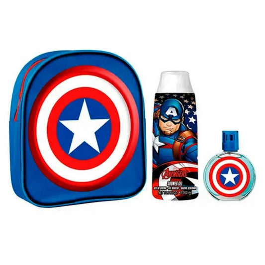 MARVEL MARVEL Captain America Eau de Toilette Spray 50 ml Set 3 Artikel Parfüm