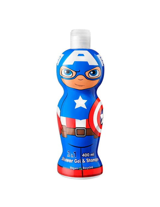 MARVEL MARVEL Air-Val Captain America Gel und Shampoo 1D400 Kosmetikpflege