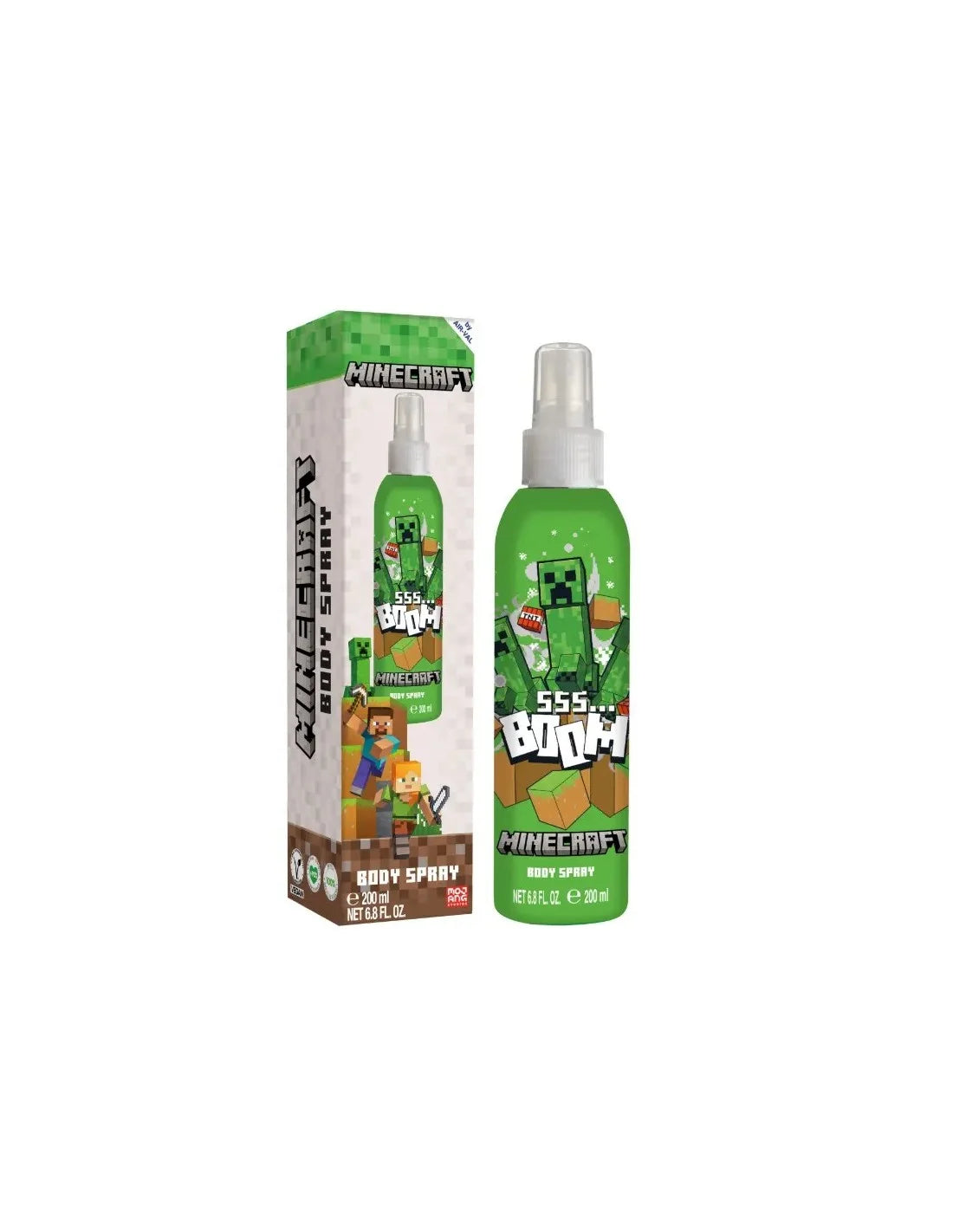 CARTOON CARTOON Minecraft Körperlotion 200 ml Grün Kosmetik