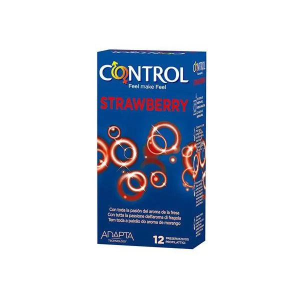 CONTROL CONTROL Preservativos Strawberry Kondome mit Erdbeergeschmack Kosmetik