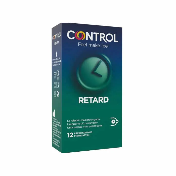 CONTROL CONTROL Control Retard Kondome 12 Stück Nominale Länge 54 mm Kosmetik