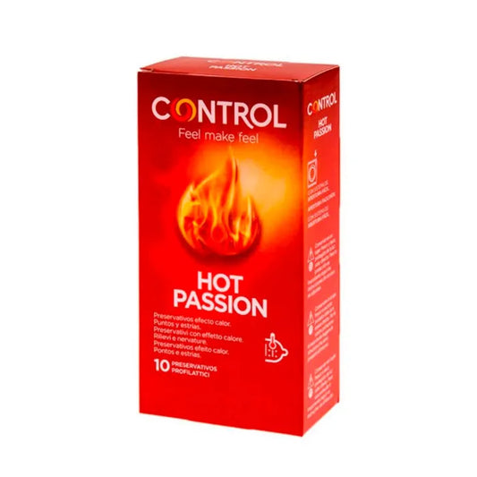 CONTROL CONTROL Hot Passion Kondome mit Erwärmungseffekt 10 Stück Kosmetik