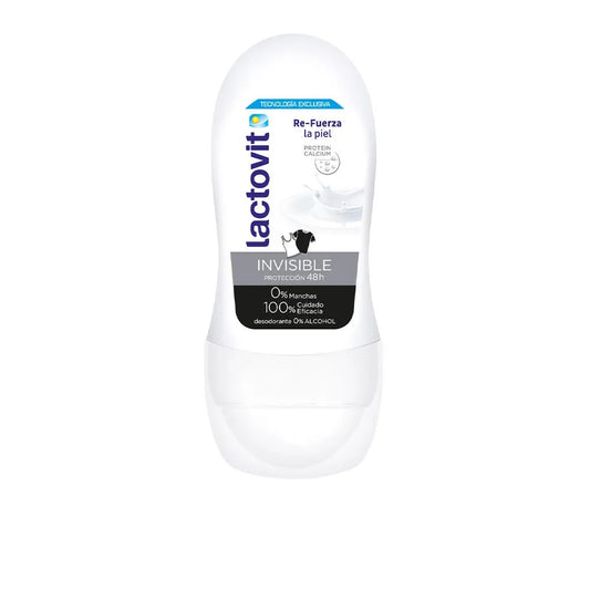 LACTOVIT LACTOVIT Invisible Deodorant Roll-On 50 ml ohne Rückstände