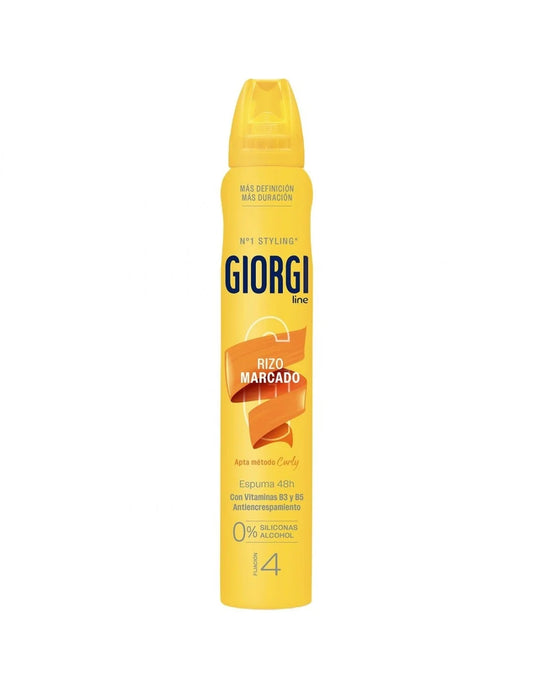 GIORGI LINE GIORGI LINE Rizos Marcados Espuma Fijadora Método Curly N4 250 ml Haarschaum Kosmetik