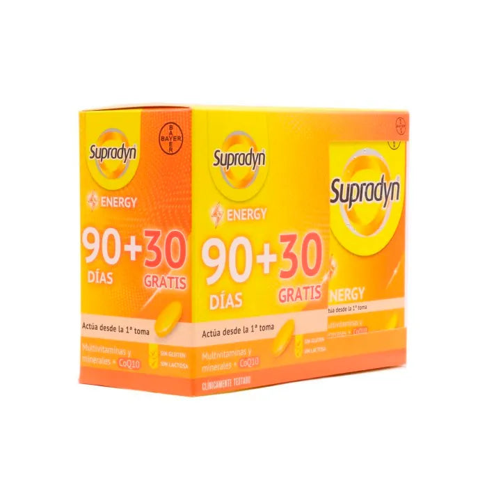 Supradyn Energy 90 Tabletten + Geschenk von 30 Tabletten