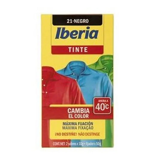 IBERIA Iberia Clothes Dye Schwarz Nº21 Kosmetik