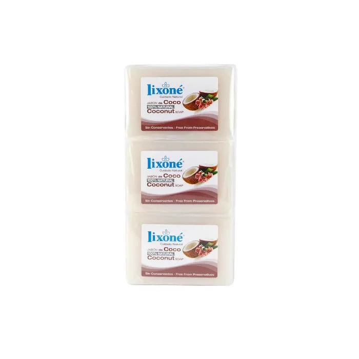 Lixoné Coconut Soap Trockene Haut 3x125g
