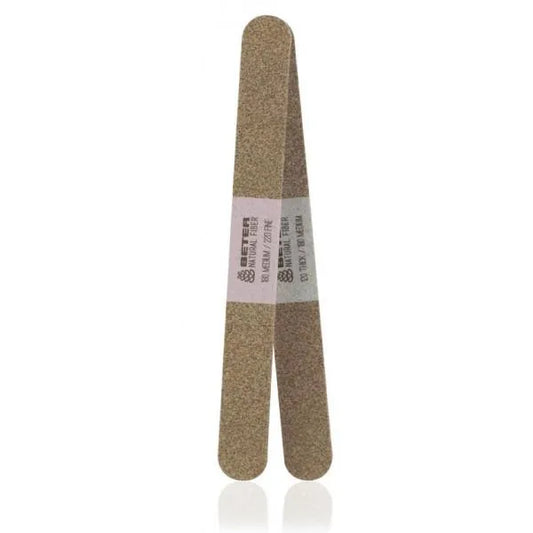 BETER BETER Nagelfeilen Natural Fiber 2 Stück für natürliche Nägel Kosmetik