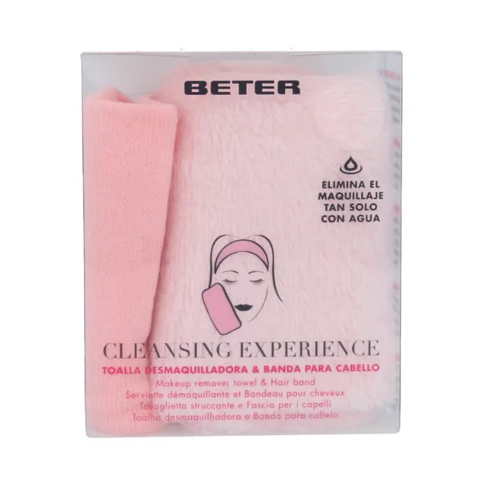 BETER Cleansing Experience Make-up Remover Towel & Hair Band Haarpflege