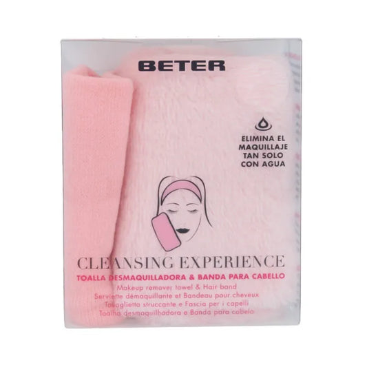 BETER Cleansing Experience Make-up Remover Towel & Hair Band Haarpflege