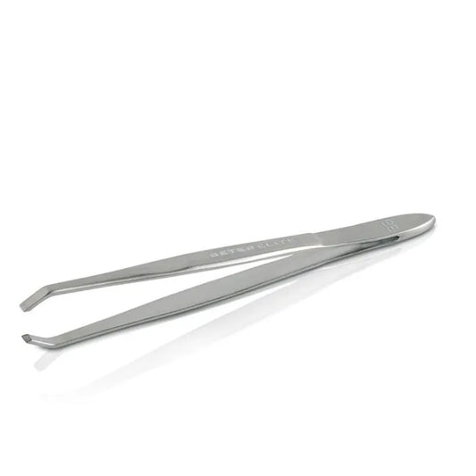 BETER BETER Elite Satin Finish Pinzette mit Crab Point Spitze für präzises Zupfen Kosmetik
