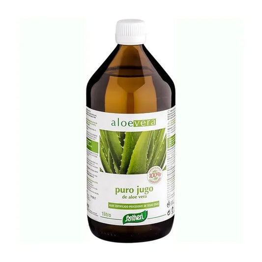 SANTIVERI Aloe Vera Saft 1 Liter Kosmetikpflege